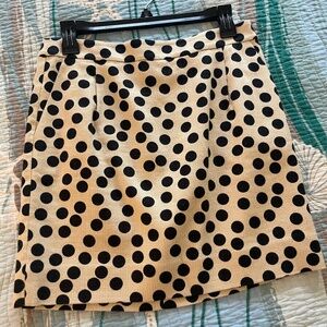 J Crew mini Skirt with pockets size 2